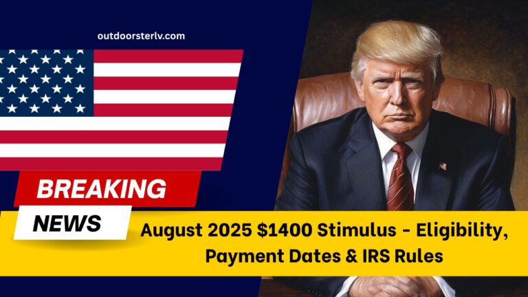 August 2025 $1400 Stimulus - Eligibility, Payment Dates & IRS Rules