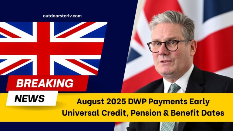 August 2025 DWP Payments Early Universal Credit, Pension & Benefit Dates
