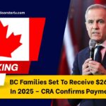 BC Families Set To Receive $260 Monthly In 2025 – CRA Confirms Payment Details