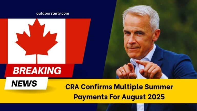 CRA Confirms Multiple Summer Payments For August 2025