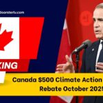 Canada $500 Climate Action Incentive Rebate October 2025