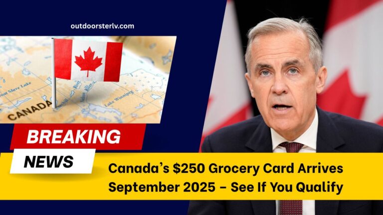 Canada’s $250 Grocery Card Arrives September 2025 – See If You Qualify